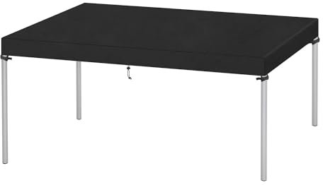 VANSHEIM Bierzeltgarnitur Abdeckung Wasserdicht Tischplatte Abdeckplane Gartentisch Abdeckhaube für Buffettisch Campingtisch Partytisch Klapptisch Schutzhülle 220x50x15cm