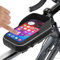 Sacoche Velo Cadre avec Support Portable Velo jusqu'a 7,5 Impermeable Ideal pour Les itineraires en Montagne et en Ville Installation Facile et acces Rapide