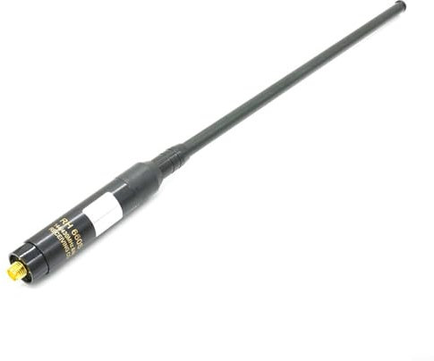 RH660S SMA BNC Antenne radio télescopique bidirectionnelle à gain élevé, 144/430 MHz, antenne radio en acier inoxydable, pour Kenwood, Weierwei (SMA-femelle)
