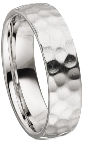 Kolibri Rings 925 Silber Partnerring Ehering Freundschaftsring Unisex Ring Hammerschlag - Gratis Gravur und Etui
