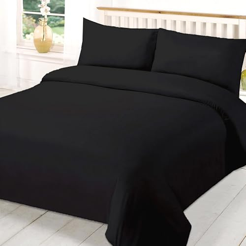 EverSoft Bedding 2PCS 100% Egyptian Cotton Single Size Duvet Cover 400 Thread Count Single Duvet Cover Set with Pillowcase