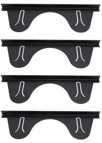 2 Pair Herd Covers, Edelstahl-Stahlofenlücken-Füllstoff-Herd Guards für Küchentheklochlücke, Rostfeste, Geschirrspüler, Einstellbar 35-70 Cm