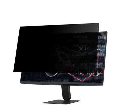 VANCKLE Sichtschutz für Computer-Monitor, 24 Zoll (16:9 Seitenverhältnis, 531 x 299 mm), abnehmbar, matt, blendfrei, Blaulichtschutz, privater Sicherheitsfilter, 2 Stück