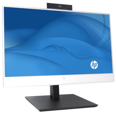 HP All-in-One-PC EliteOne 800 G5, Bildschirm 23,8 Zoll Full HD, Prozessor Core i5 – 9400, 8 GB RAM, 240 GB SSD, versenkbare Webcam, Win 11 (generalüberholt)