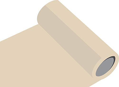 Klebefolie Möbel 5m Rolle 118 glänzende Farben, 63 cm Höhe hellelfenbein - Küchenschränke, Dekoration, Autobeschriftung, Wandschutzfolie, Möbel, Aufkleber, Küche, Bad - Autofolie - Wandschutzfolie -