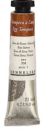 Sennelier Tempera Paint, 21ml, Raw Sienna S1