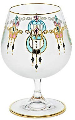 CRISTALICA Cognacglas Schwenker Kelch Brandy Endless Summer Orient 375ml Kristallglas