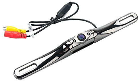 BW Waterproof Car Rearview Video Camera - 170 Degree Viewing Angle, 2 LED, CCD Sensor, 420 TV Lines, TV System PAL/NTSC, IP67