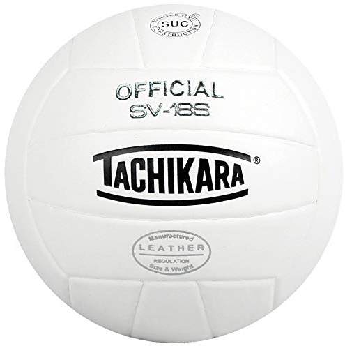 Tachikara SV18S Composite-Leder Volleyball - Wei-