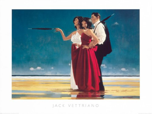 Jack Vettriano - The Missing Man I Poster / Kunstdruck (60 x 80)