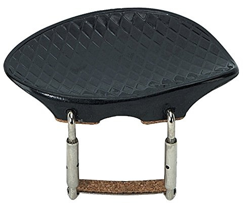 GEWA 431200 Chin Rest Mulco 4/4-3/4 for Violin, Synthetic, Black