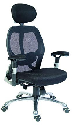 Teknik Office Cobham Luxury Mesh Back Executive Chair - Color: Black