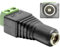 Delock 65421 Adapter DC 5,5 x 2, 1 mm Buchse > Terminalblock,2 Pin, 1 Stück