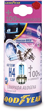 Goodyear 77020 Werkbank H4 Scheinwerferlampe, 12 V, 60-55 W
