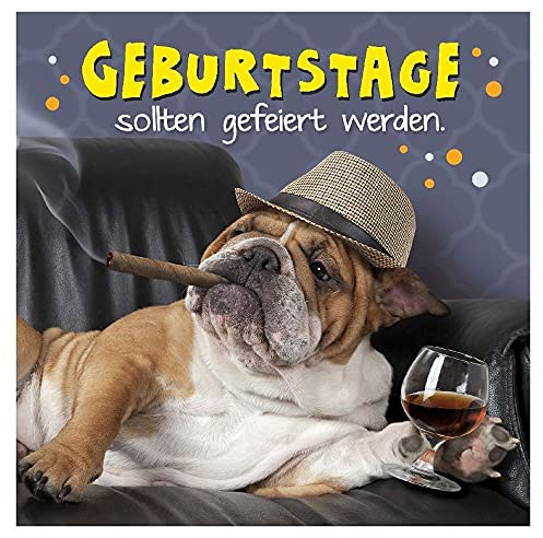 Depesche 5326.016 Glückwunsch-Karte zum Geburtstag mit 3D Motiv, Geburtstagskarte, ca. 17 x 17 cm groß, inkl. passendem Umschlag und Innentext