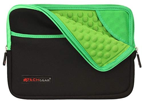 TECHGEAR Custodia Protettiva Manicotto in Neoprene Sottile e Rivestimento Interno Antiurto per Apple iPad Mini 6, 5, 4, 3, 2, Samsung Galaxy Tab A 8,0 / A7 Lite 8,7 Iconia 8, ZenPad 8 e per Altri