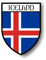 Akachafactory Aufkleber Sticker autoaufkleber Wappen Schild Flagge flaggen Fahne Island