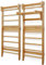 Physionics® Échelle Suédoise - pour Adultes/Enfants, Murale, 195x80x14cm, Charge Max 100kg, avec/sans Barre Traction, Bois Pin - Espalier Gymnastique, Fitness, Sport (avec Barre de Traction)