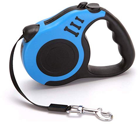 Haustier-Leine, automatisch, einziehbar, 360 ° Nicht verheddert, schwere Hundeleine, Katzen-Leine, 5 Meter