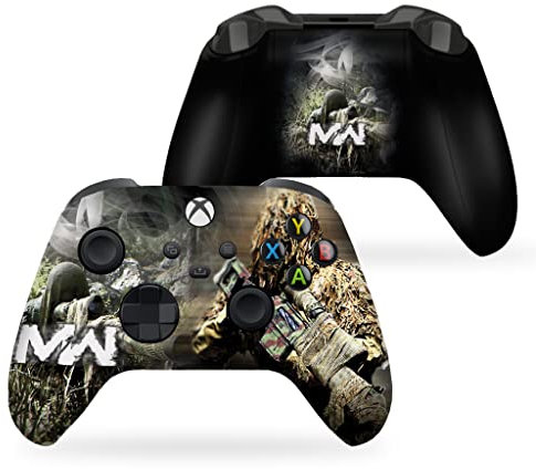 DreamController C-O-D Moderrn Warfare Custom X-box Controller Wireless compatibile con X-box One/X-box Series X/S Orgogliosamente personalizzato negli Stati Uniti con stampa permanente HYDRO-DIP (non