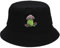 XYIYI Frosch Pilz Mode Embroidered Fischerhüte Baumwolle Strand Sonnenhut Fischerkappe für Damen Jugendliche