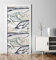 MyMaxxi - Tür bekleben mit Türtapete Türposter Türfolie Selbstklebend 90x200 Gemälde von Walen im Meer - Tür verschönern Türaufkleber Türklebefolie Kunst Zeichnung Fisch weiß