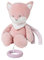 Nattou Mini-Spieluhr aus und Polyester, Fuchs Alice, Wiegelied «La-Le-Lu», Mit Beißring, Ca. 23 cm, Alice und Pomme, Rosa