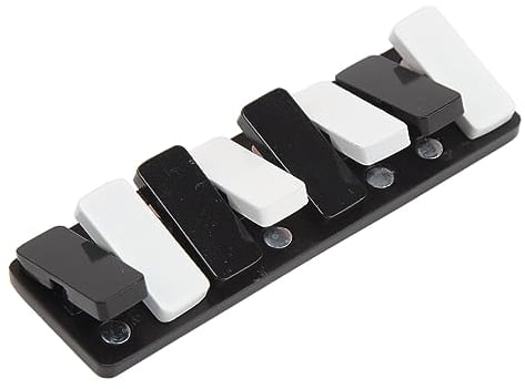 Haptischer Clicker für Klaviertasten, Fidget Slider, Fidget Toys, Fidget Block, Büro Schreibtischspielzeug, Stressabbau Spielzeug für Erwachsene, EDC Push Card Slider, ADHS,