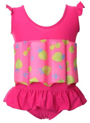 Mädchen Bojen Badeanzug Kinder Bademode Schwimmhilfe Einteiliger Schwimmen Lernen Ausbildung Anzug Badeanzug Baby Kinder Badeanzug Schwimmflügel Kinder