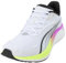 PUMA Electrify Nitro 4, Zapatillas para Correr de Carretera Hombre, White-Pure Magenta-Yellow Alert, 44 EU