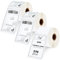 Leyf 100 mm x 150 mm - Thermo Etiketten - Selbstklebend - 1 Zoll Kern - 3 Rolle Pack Etikett x 370 St. Je Rolle = 1110 Label - Kompatibel für Etikettendrucker, Kompatibel mit Zebra, DHL – UPS - DPD