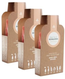 Ben&Anna Fruit Fusion, Duschgelflocken (40g (3er Pack), Fruit Fusion)
