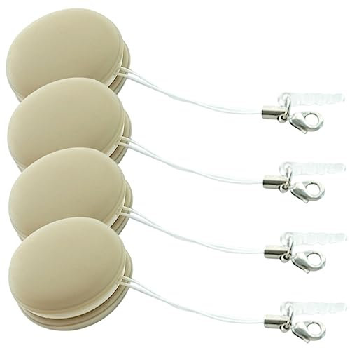 Beavorty 4pcs Macaron Shape Screen Cleaner Wipes Portable Eyeglass and Phone Screen Cleaning Cloths for Dust and Fingerprint Removal Reusable Microfiber Cleaning Tool