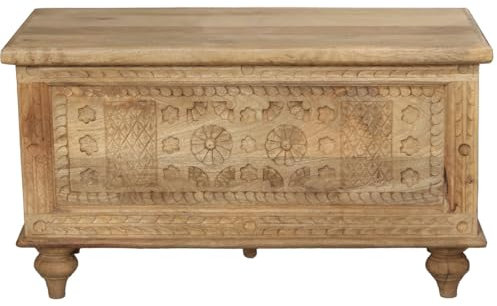 Alexandra House Living Holztruhe 88 x 43 x 50 cm