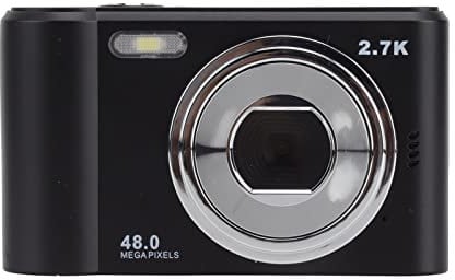 44-MP-Digitalkamera für, 2,7K-Video-Studentenkamera mit MP3-Player, Fotoaufklebern und Filtern, ABS-Material, 700-mAh-Akku, Geeignet für Teenager, Klein und Tragbar, Autofokus,
