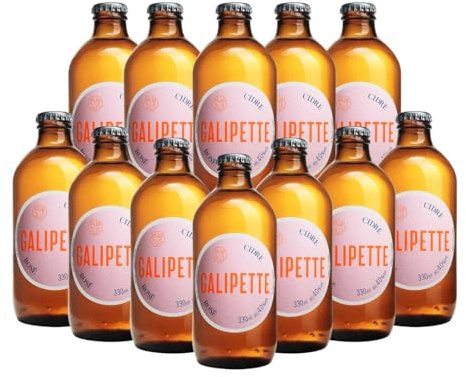 Galipette Rose French Cider 330ml Bottles - 4.50% ABV (12 Pack)