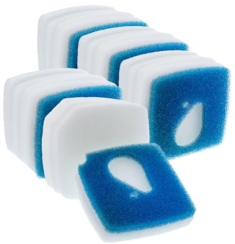 VIALIA Aquarium-Wasserfilter BigPack Set 7, 25 Wasserfilter kompatibel mit EHEIM Aquaball und Biopower, Filterpatronen