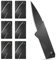HAMKU 6 Pezzi Coltello Per Carte Di Credito, Coltello Per Carte Di Credito, Coltello Pieghevole Per Carte Di Credito, Coltello Tascabile Per Esterni