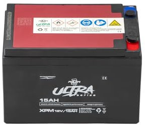 Polar Bär Batterie Ultra Serie XPM 12V|15Ah AGM Passend für Elektro Fahrzeuge