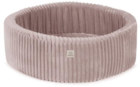 MISIOO Piscine à balles pour bébé - Ronde en Mousse - sans balles - 90 x 30 cm - Piscine à balles conviviale pour bébé à partir de 1 an - Parfaite pour Les Enfants