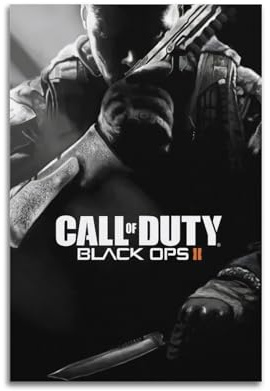 AHSUEWQRUH Call of Duty Poster, Wandkunst, Leinwandposter, moderne ästhetische Kunst, Dekor, Gemälde für Wohnzimmer, Schlafzimmer, 30 x 45 cm, ungerahmter Stil