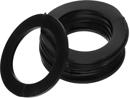 Toddmomy 10 Stück Teiliges Dichtungsringe Gummidichtungen für Küchen Waschbeckenablauf Wasserdichte Rutschfeste Dichtung für Bad und Spülenabläufe Installieren Langlebig