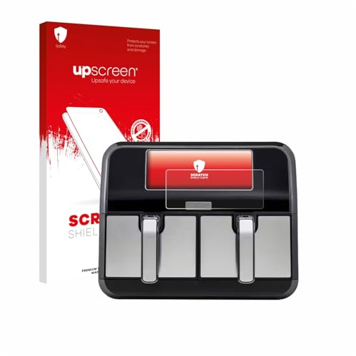 upscreen Schutzfolie für Kenwood kHealthy Fry Twin Airfryer – Made in Germany, Kristall-klar, Kratzschutz, Anti-Fingerprint