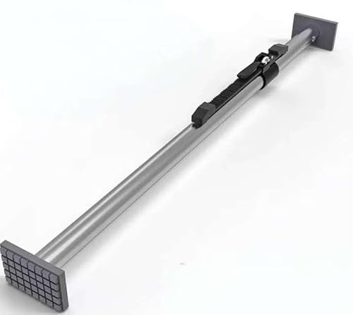 FGNIWAAE Verstellbarer Ladungssicherungsstangensatz – 6 selbstsichernde Federratschen-Lastsicherungsstangen – 1,3 bis 2,7 m Lange Aluminium-Ladungsstange(7.9-9.1ft)