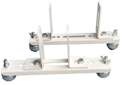 LeTkingok Support de Chauffage Robuste et Réglable avec Roulettes, Base Roulante Mobile sur Pied pour Radiateurs Électriques