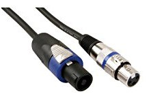 Cable Speakon-XLR male femelle 5m (1.5).