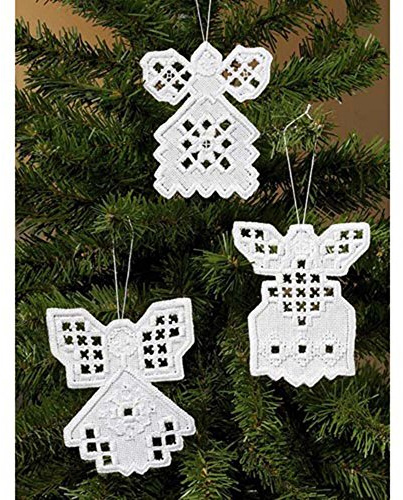 Ornament Angels I Hardanger Kit