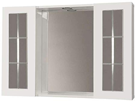 SAVINI S.R.L. Specchiera con 2 Ante 91 x 16 x 63,5 cm