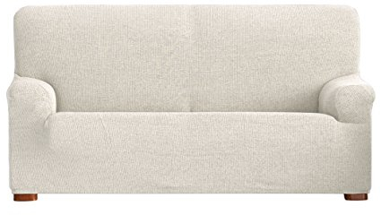 Eysa Dorian elastisch Sofa überwurf 4 sitzer, Chenille, 00-Ecru, 37 x 17 x 29 cm