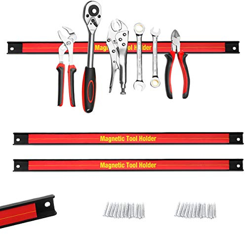 COSTWAY Magnetleiste Werkzeugleiste Magnet Werkzeughalter Halterung Werkzeug 3 x 46cm